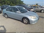 2004 Honda Civic   Silver vin: JHMES966X4S013802