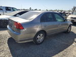 2005 Honda Civic Hybrid Brown vin: JHMES966X5S003076