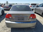 2005 Honda Civic Hybrid Коричневый vin: JHMES966X5S003076