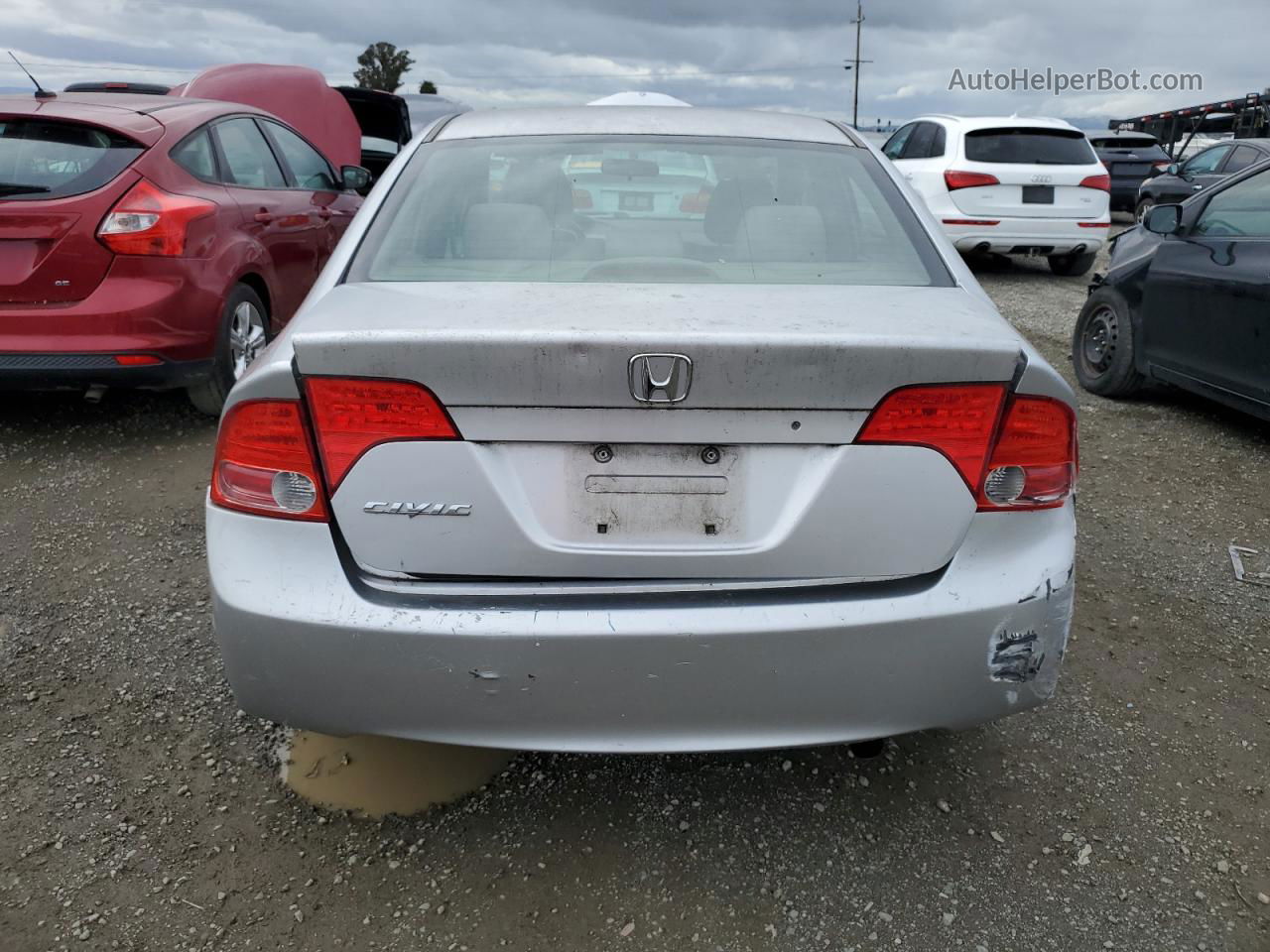 2006 Honda Civic Lx Серебряный vin: JHMFA15506S004501