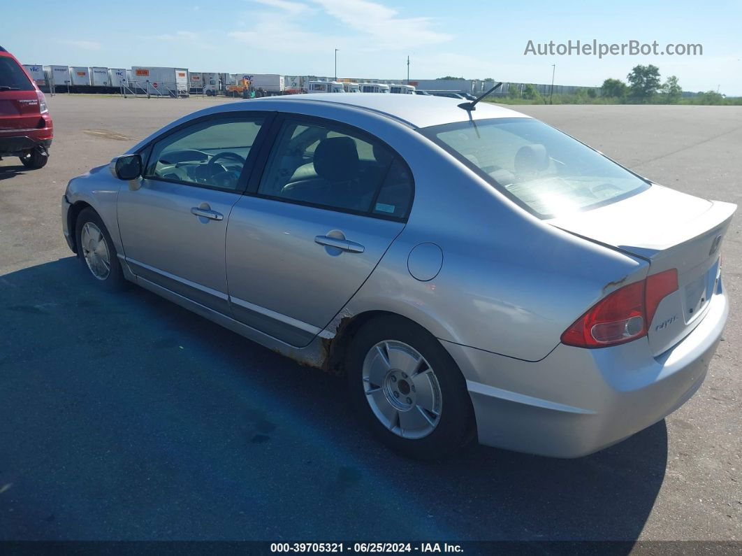 2006 Honda Civic Hybrid   Gray vin: JHMFA36206S002876