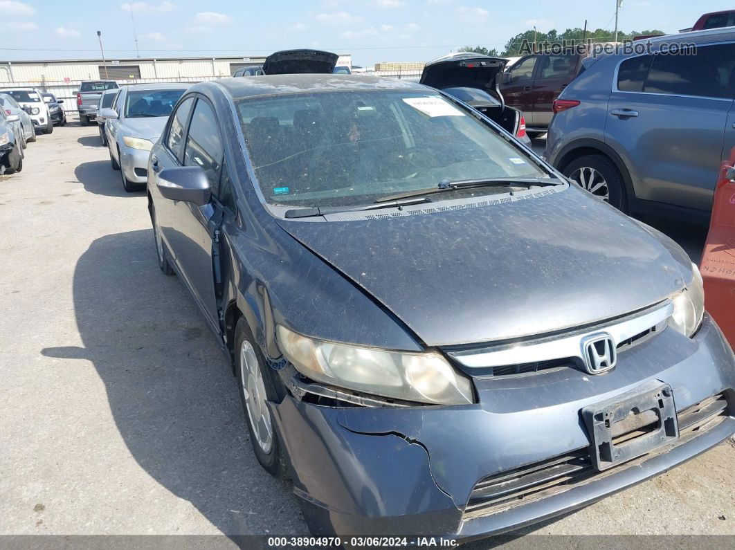 2006 Honda Civic Hybrid   Gray vin: JHMFA36206S013537