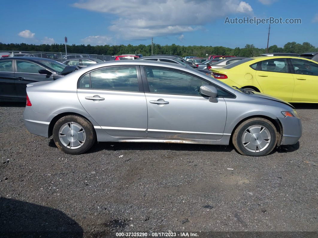 2006 Honda Civic Hybrid   Gray vin: JHMFA36206S014123