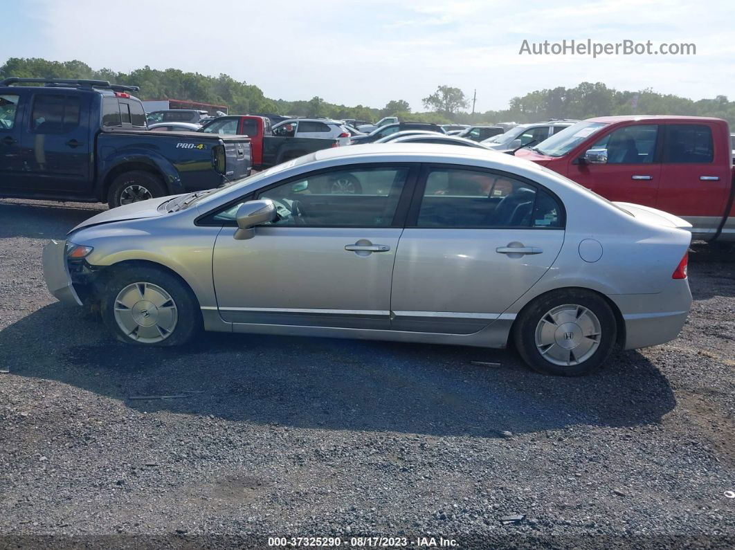 2006 Honda Civic Hybrid   Gray vin: JHMFA36206S014123