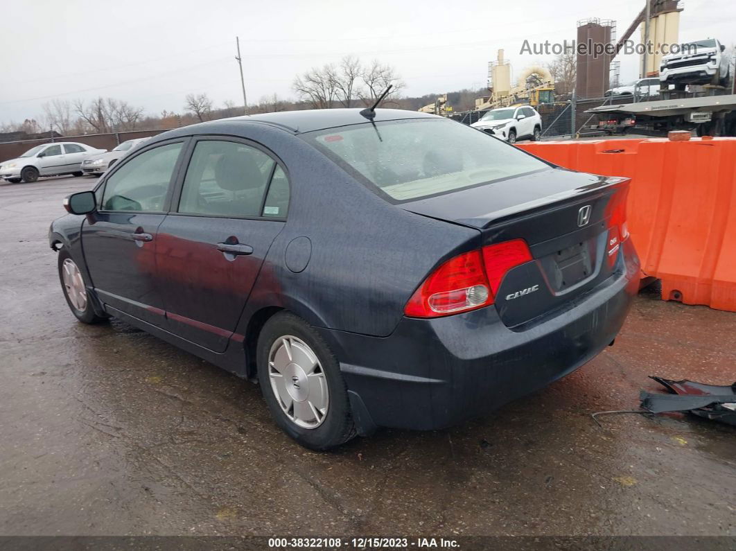 2006 Honda Civic Hybrid   Blue vin: JHMFA36206S014879