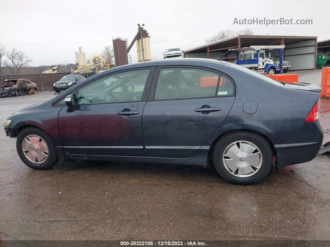 2006 Honda Civic Hybrid   Синий vin: JHMFA36206S014879