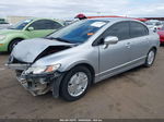 2006 Honda Civic Hybrid   Silver vin: JHMFA36206S020018