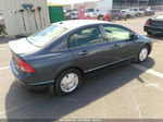 2006 Honda Civic Hybrid   Gray vin: JHMFA36206S026093