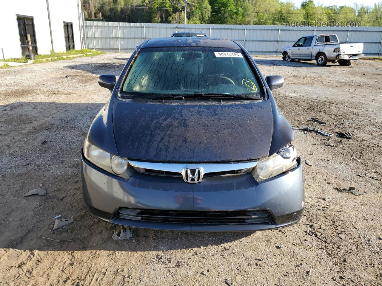 2008 Honda Civic Hybrid Blue vin: JHMFA36208S010625