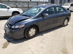 2008 Honda Civic Hybrid Gray vin: JHMFA36208S031510