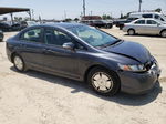 2008 Honda Civic Hybrid Gray vin: JHMFA36208S031510