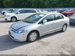 2006 Honda Civic Hybrid   Silver vin: JHMFA36216S011487