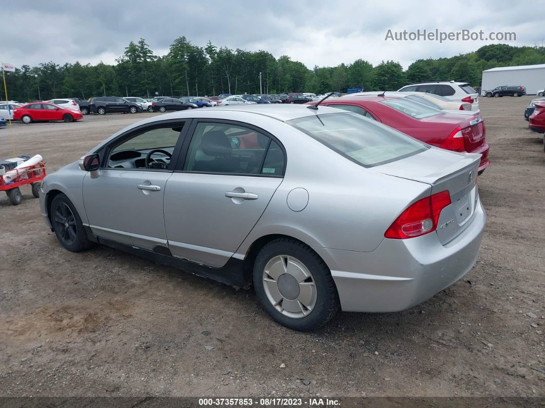 2006 Honda Civic Hybrid   Silver vin: JHMFA36216S011540