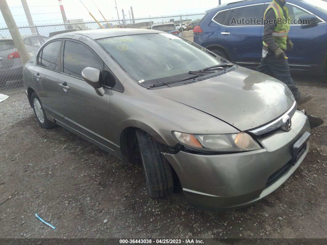 2006 Honda Civic Hybrid   Champagne vin: JHMFA36216S013935