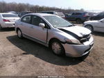 2006 Honda Civic Hybrid   Silver vin: JHMFA36216S019847