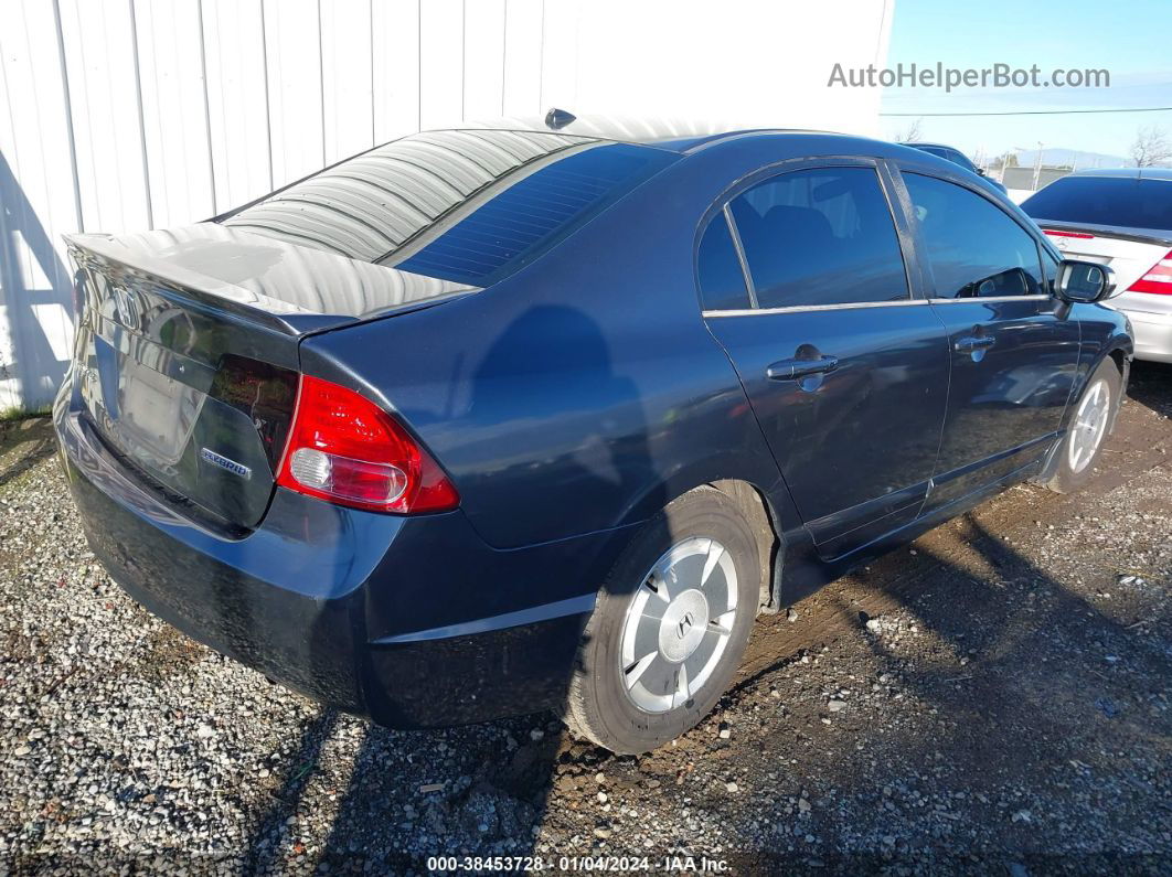 2006 Honda Civic Hybrid   Gray vin: JHMFA36216S024420