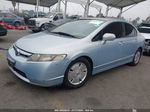 2006 Honda Civic Hybrid   Light Blue vin: JHMFA36216S026698