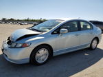 2008 Honda Civic Hybrid Синий vin: JHMFA36218S004347