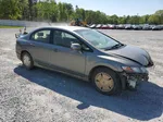 2008 Honda Civic Hybrid Gray vin: JHMFA36218S031211