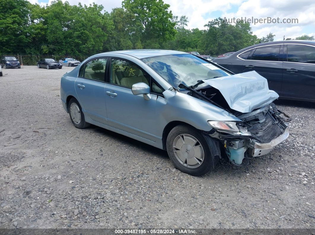 2006 Honda Civic Hybrid   Blue vin: JHMFA36226S004144