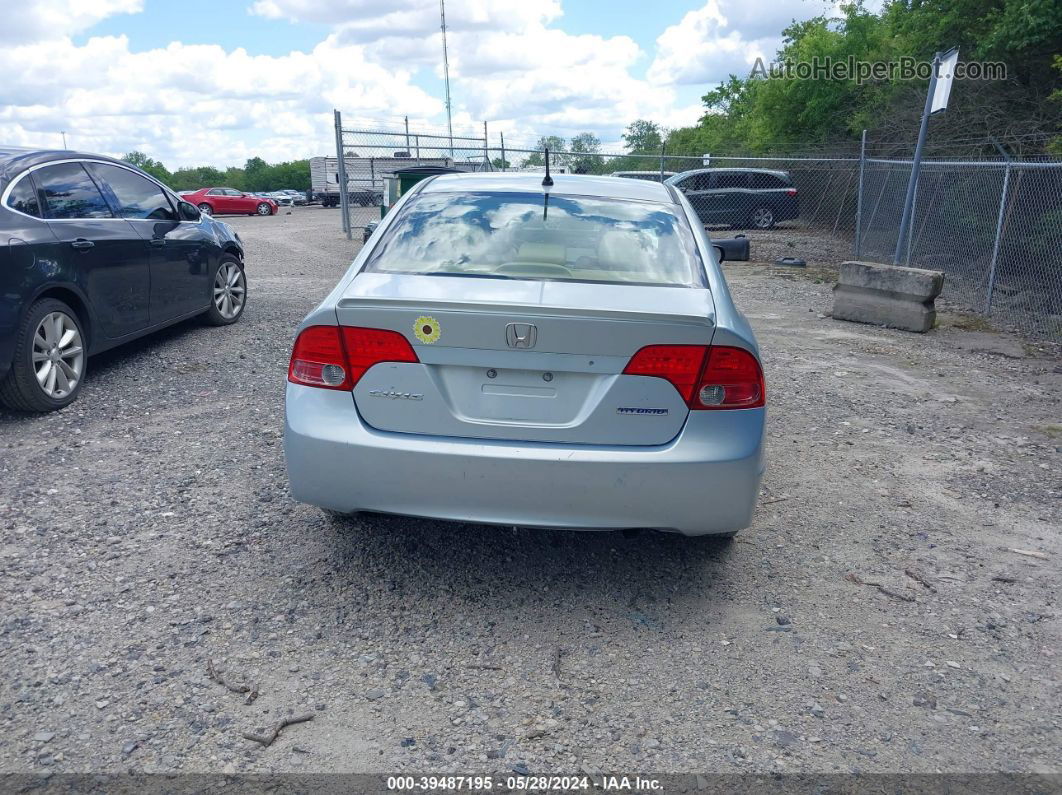 2006 Honda Civic Hybrid   Blue vin: JHMFA36226S004144