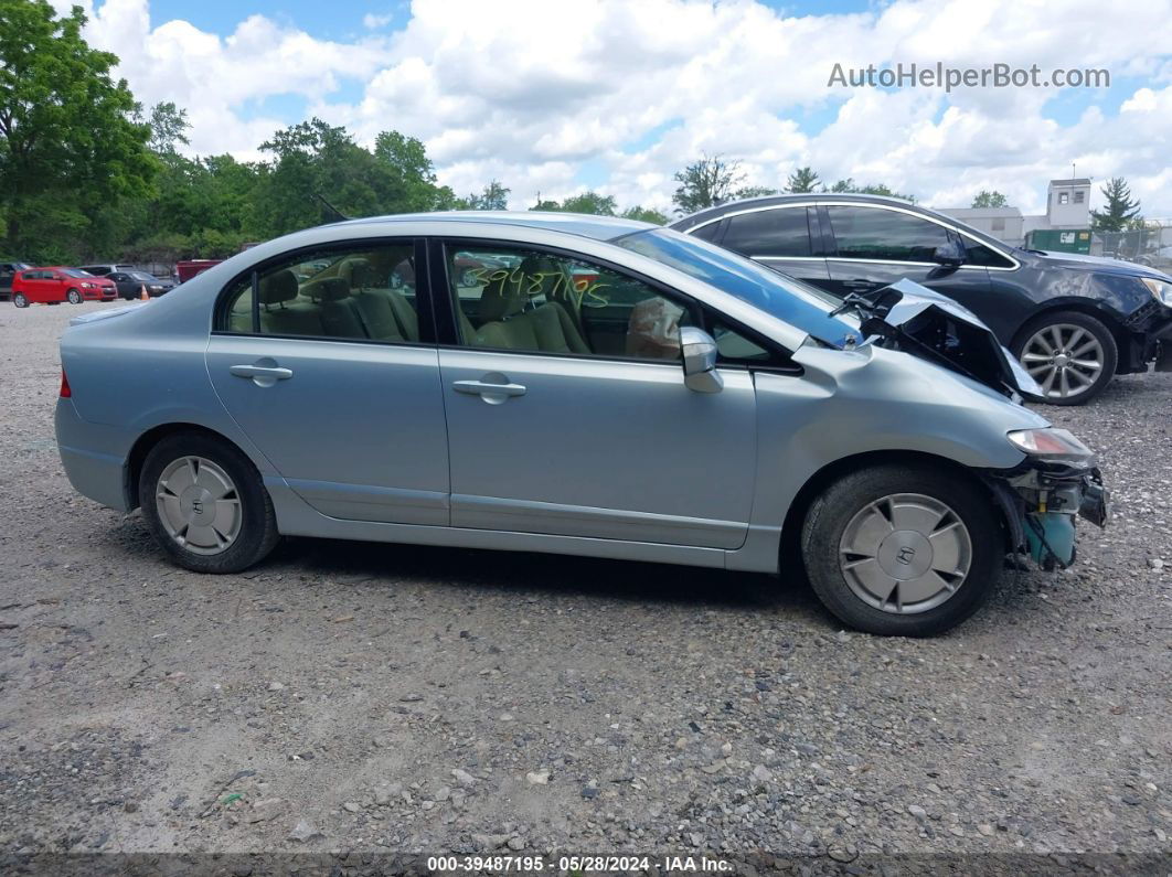 2006 Honda Civic Hybrid   Blue vin: JHMFA36226S004144