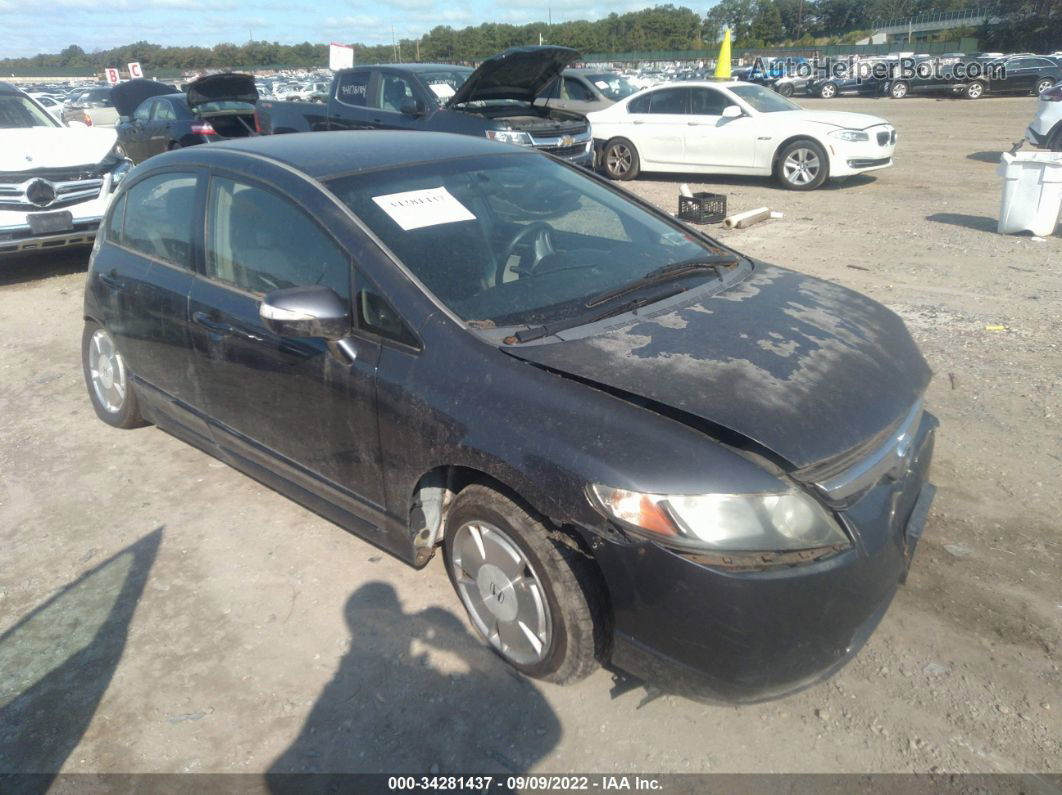 2006 Honda Civic Hybrid   Blue vin: JHMFA36226S004998