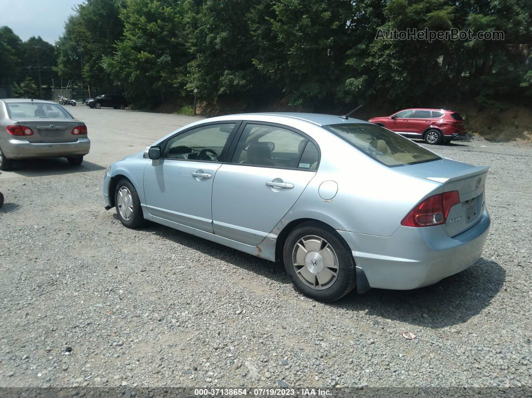 2006 Honda Civic Hybrid   Blue vin: JHMFA36226S013328