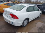 2006 Honda Civic Hybrid Белый vin: JHMFA36226S013362