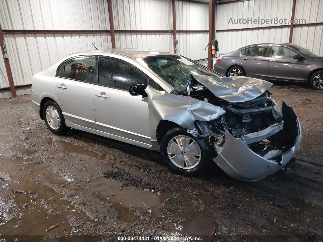 2006 Honda Civic Hybrid   Silver vin: JHMFA36226S013653