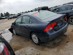 2006 Honda Civic Hybrid Blue vin: JHMFA36226S021722