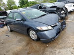 2006 Honda Civic Hybrid Blue vin: JHMFA36226S021722