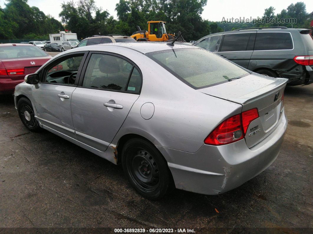 2006 Honda Civic Hybrid   Gray vin: JHMFA36236S007912