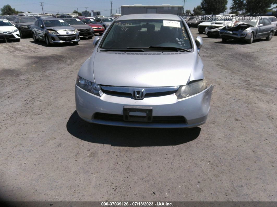 2006 Honda Civic Hybrid   Silver vin: JHMFA36236S011880