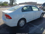 2006 Honda Civic Hybrid   White vin: JHMFA36236S013371