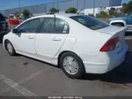 2006 Honda Civic Hybrid   White vin: JHMFA36236S013371