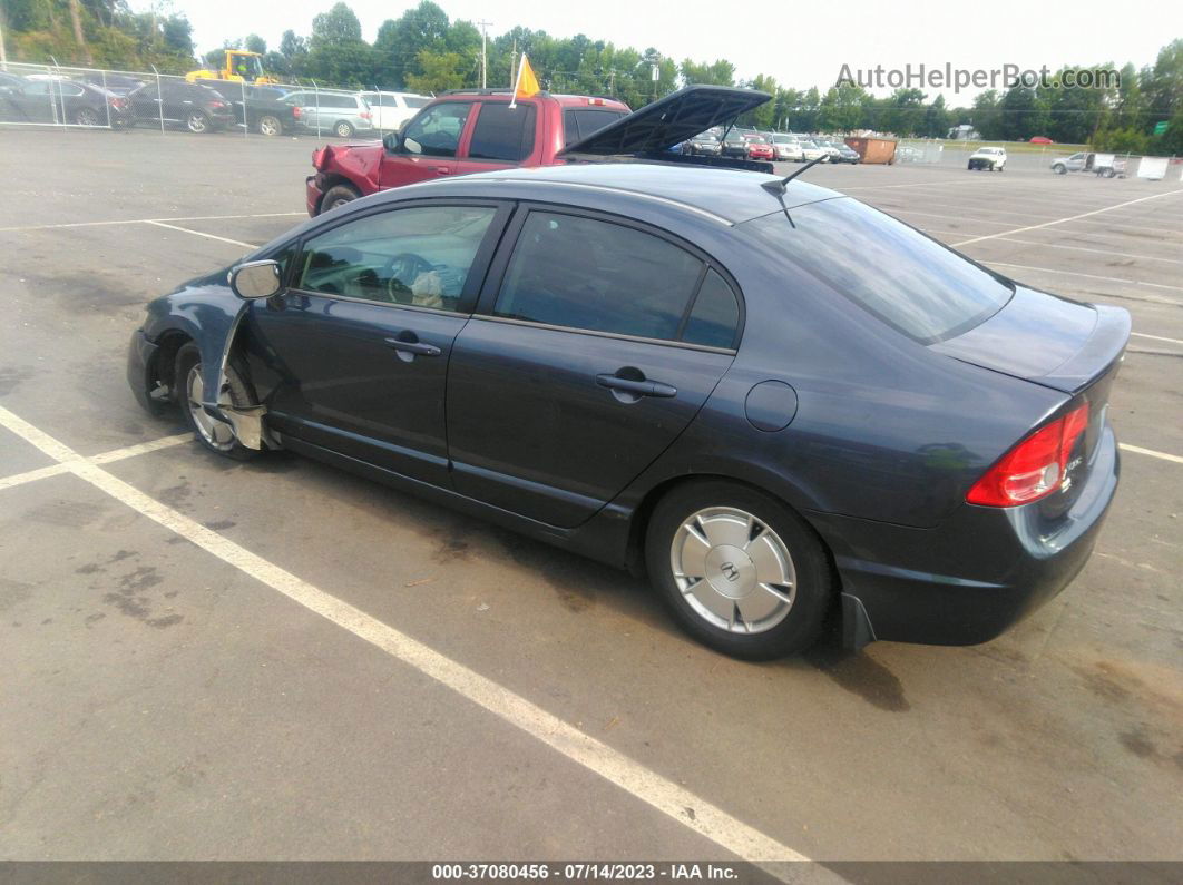 2006 Honda Civic Hybrid   Серый vin: JHMFA36236S024452