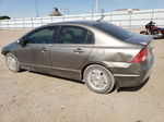 2008 Honda Civic Hybrid Brown vin: JHMFA36238S006682