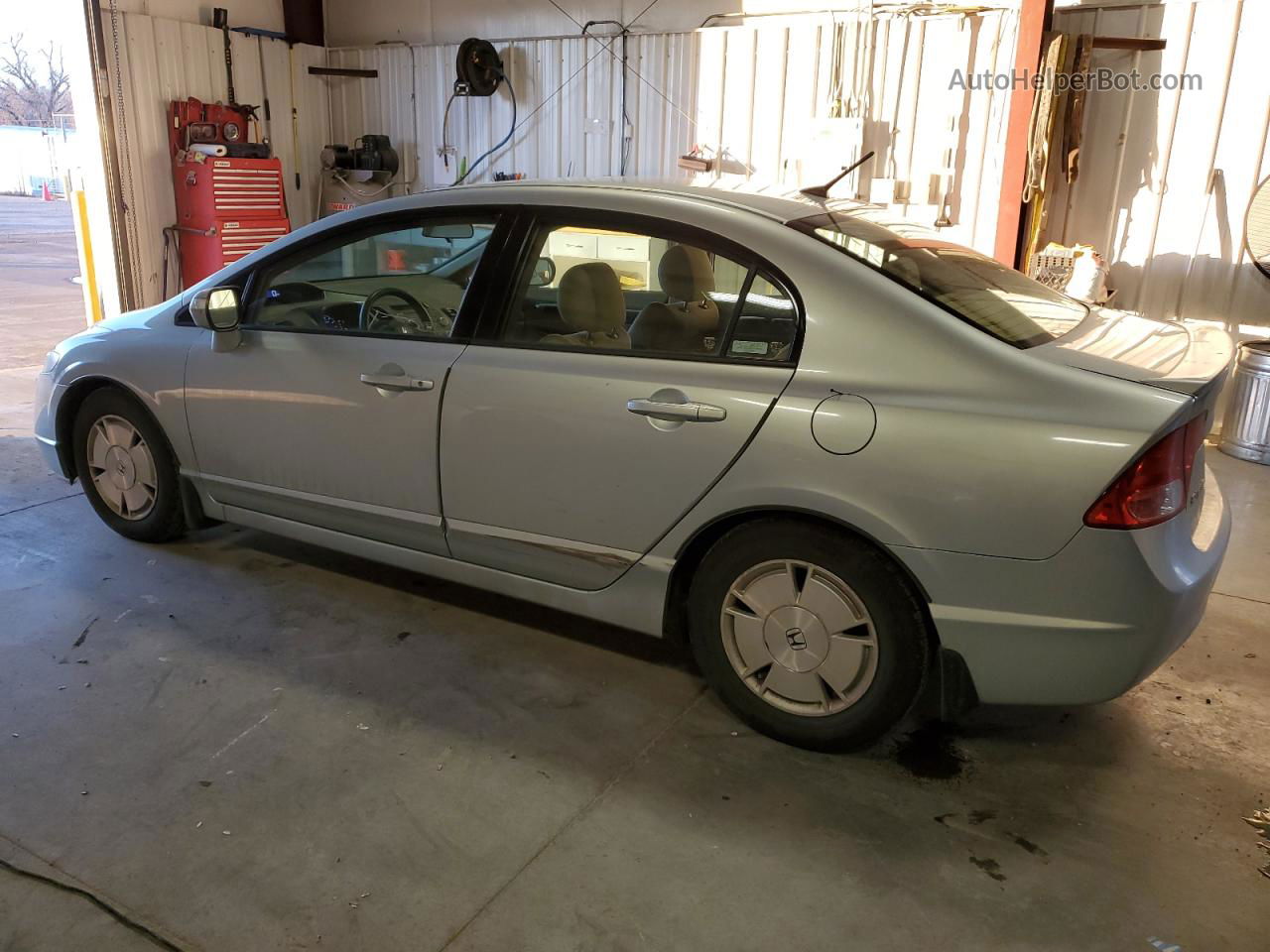 2008 Honda Civic Hybrid Blue vin: JHMFA36238S011879