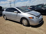 2008 Honda Civic Hybrid Silver vin: JHMFA36238S031713