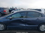 2006 Honda Civic Hybrid   Синий vin: JHMFA36246S009250