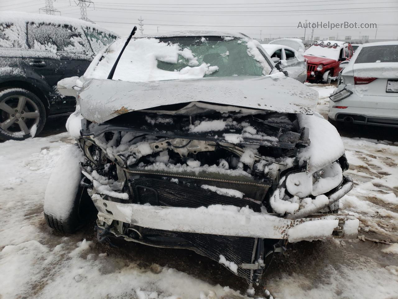 2006 Honda Civic Hybrid Silver vin: JHMFA36246S012696