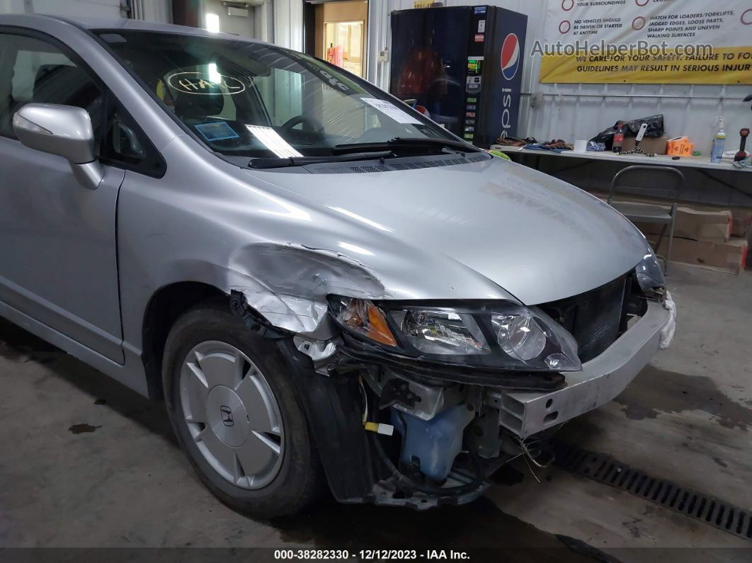 2006 Honda Civic Hybrid   Silver vin: JHMFA36246S014996