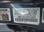 2006 Honda Civic Hybrid Серый vin: JHMFA36246S016652