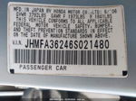 2006 Honda Civic Hybrid   Light Blue vin: JHMFA36246S021480