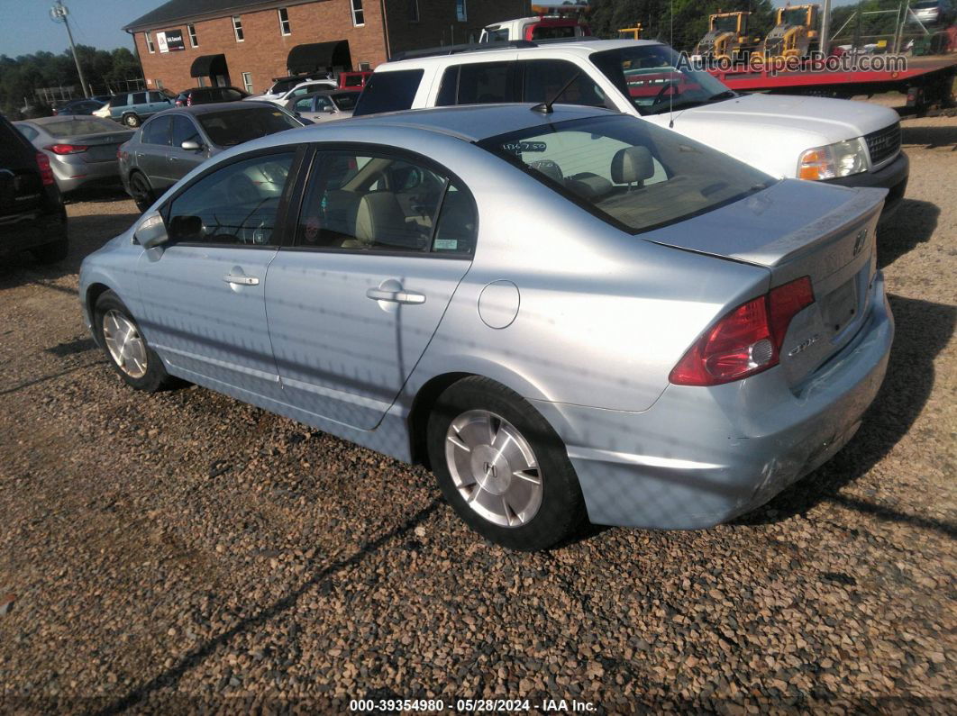 2006 Honda Civic Hybrid   Blue vin: JHMFA36246S021480