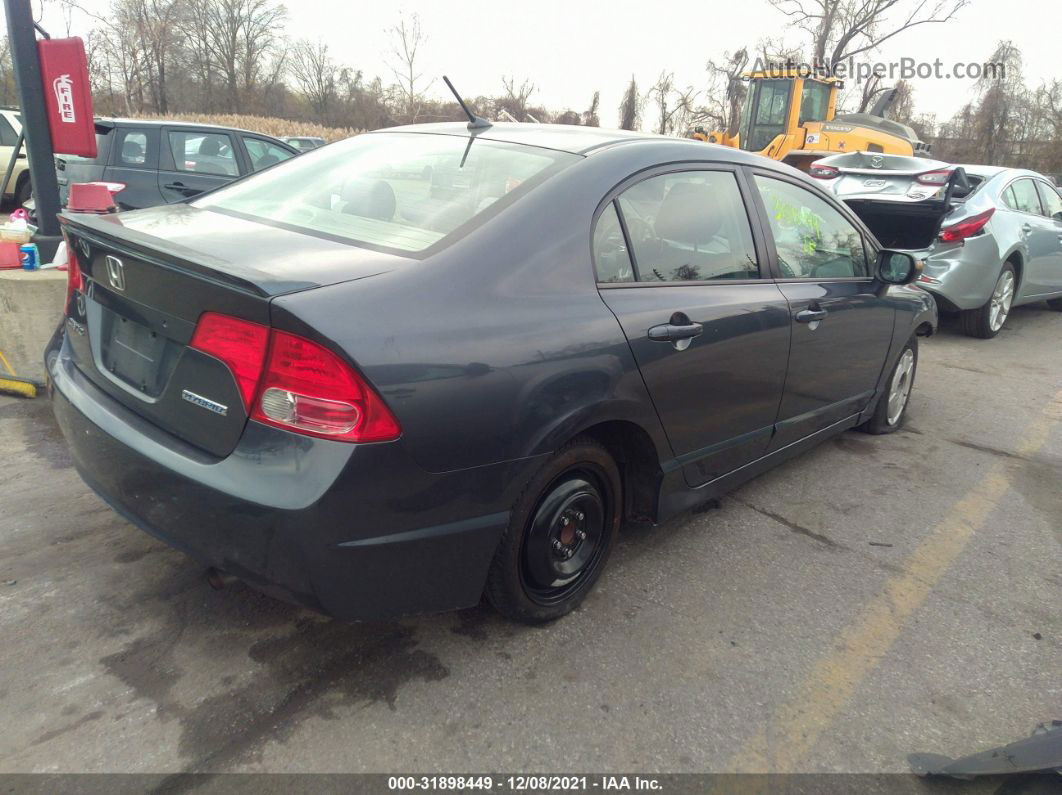 2006 Honda Civic Hybrid Gray vin: JHMFA36246S026789