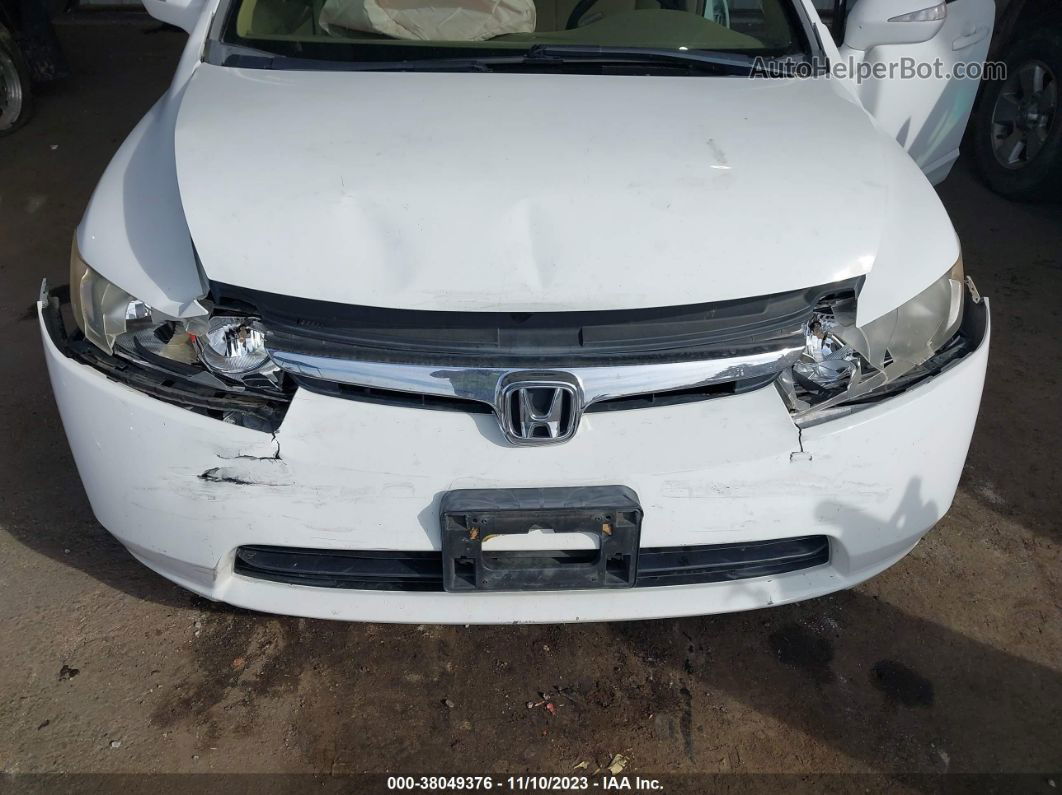 2006 Honda Civic Hybrid   White vin: JHMFA36246S026999