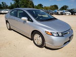 2008 Honda Civic Hybrid Серебряный vin: JHMFA36248S003273