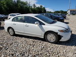 2008 Honda Civic Hybrid White vin: JHMFA36248S020462